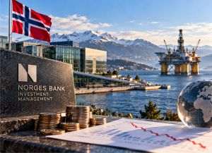 Pierderi trimestriale de peste 26 miliarde euro pentru Fondul suveran de investiţii al Norvegiei